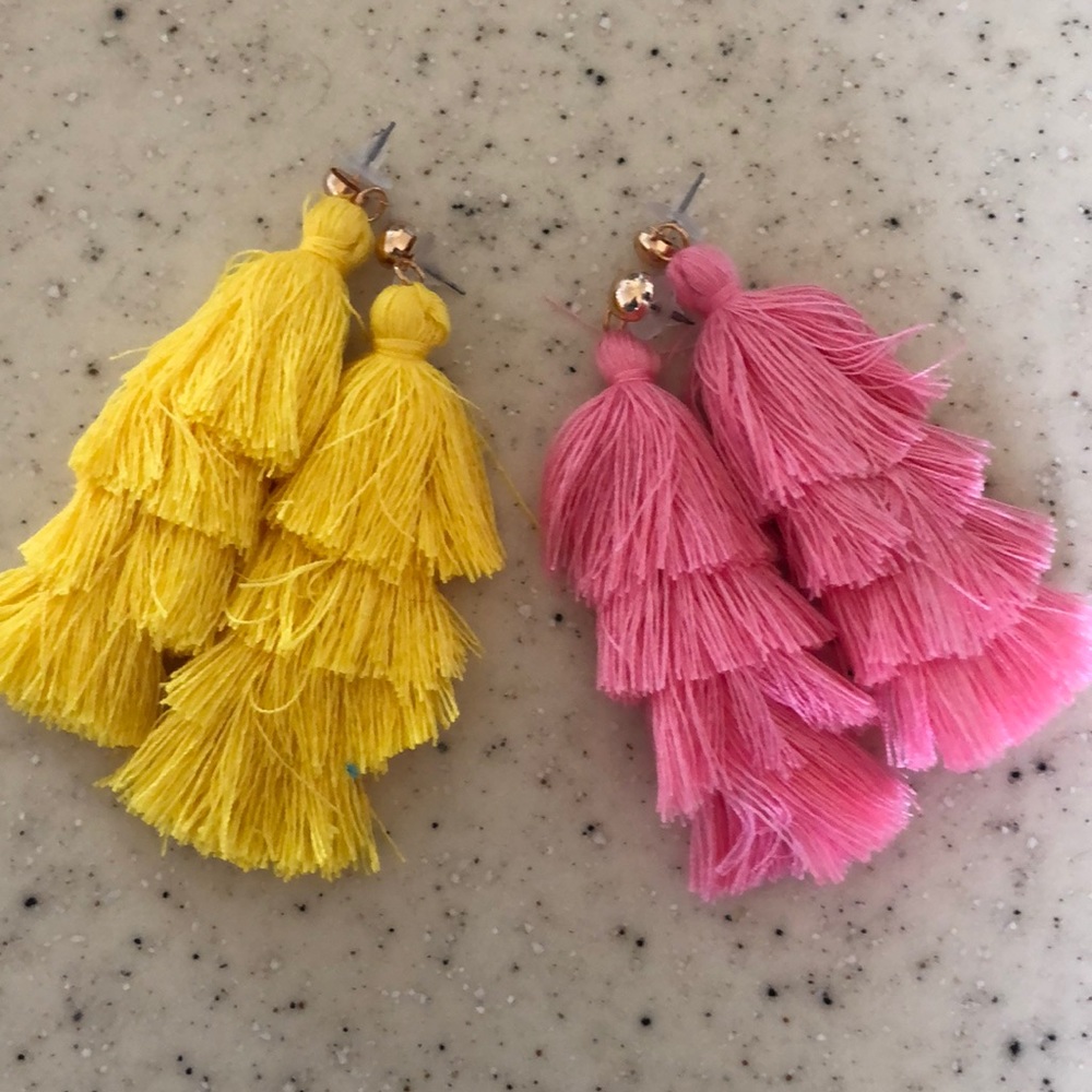 Tassel earrings - NWOT